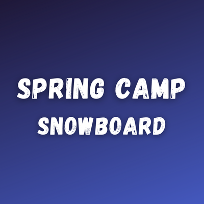 Spring One Day Snowboard Camp - March 23