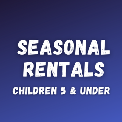 Seasonal Ski Rental - 5 & Under