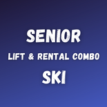 Senior Ski Lift & Rental Combo