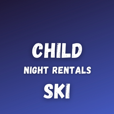 Child Night Ski Rental