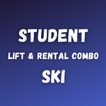 Student Ski Lift & Rental Combo